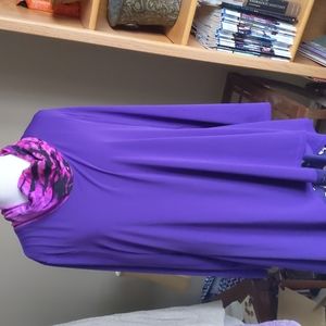 African Violet Tunic/ NWOT